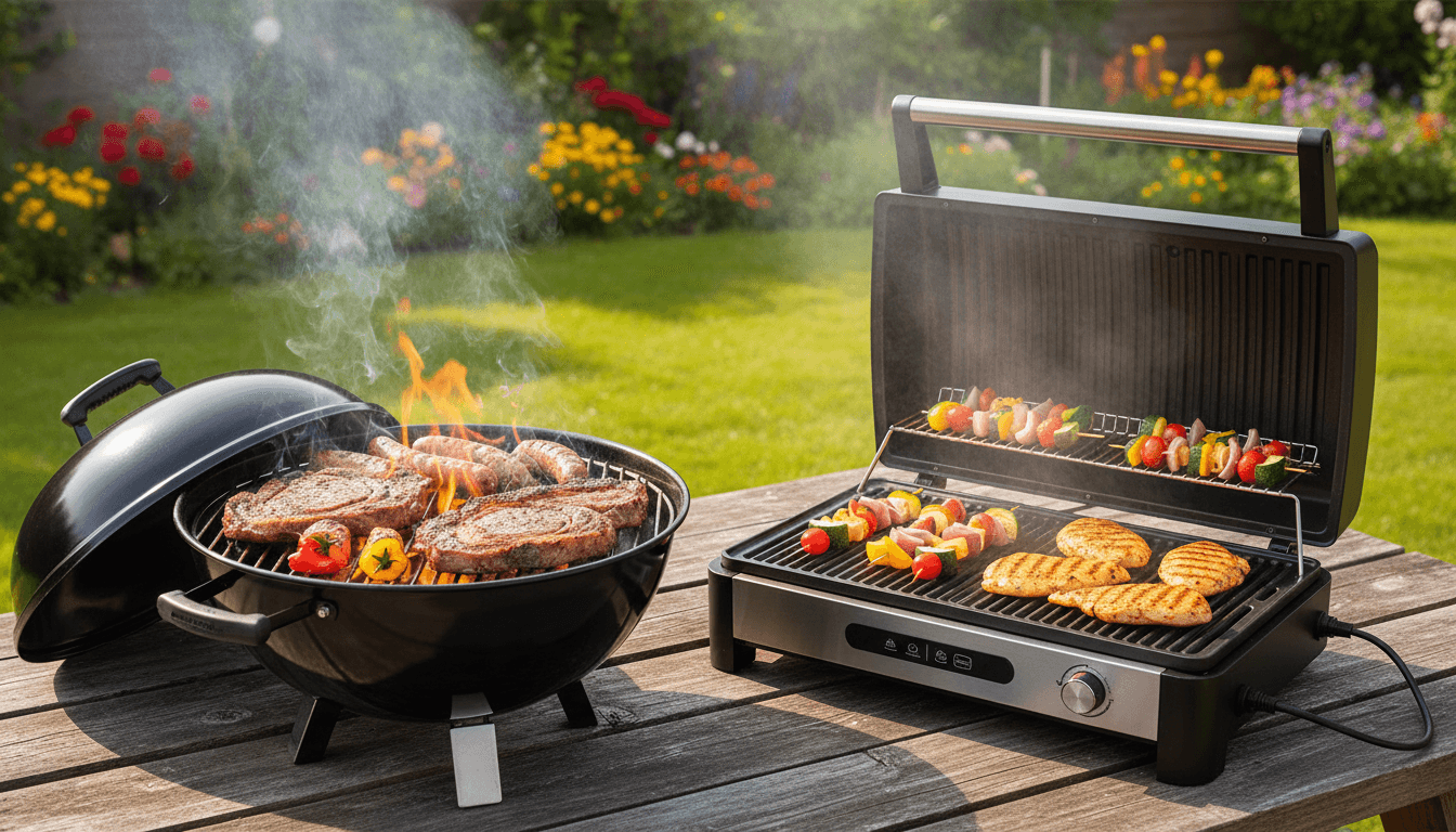 découvrez comment choisir entre un barbecue charbon ou électrique pour des grillades savoureuses. guide complet pour trouver l'appareil idéal selon vos besoins.