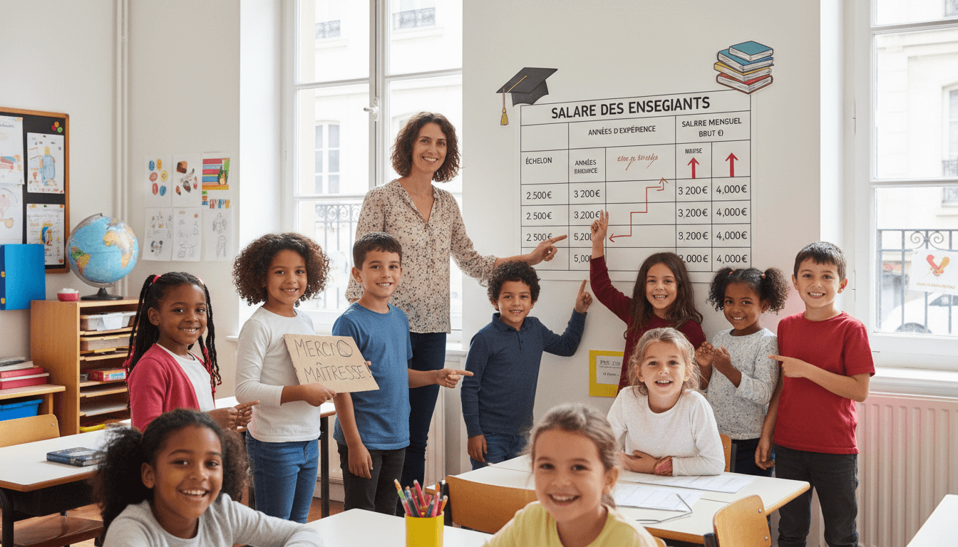 découvrez le salaire moyen d’un professeur des écoles en france, les facteurs qui l'influencent et les évolutions possibles tout au long de sa carrière.