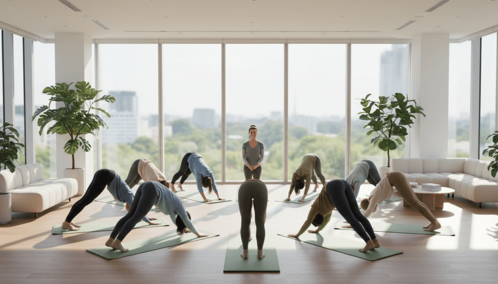 découvrez les avantages d'organiser des séances de yoga en entreprise pour améliorer le bien-être, réduire le stress et renforcer la cohésion d'équipe.