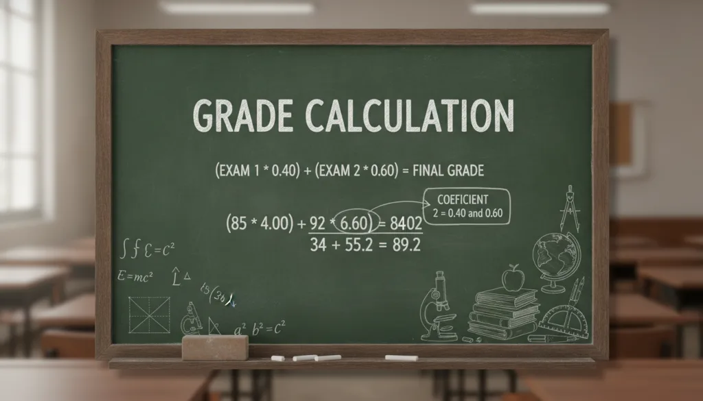 découvrez comment calculer facilement une note avec un coefficient 2 grâce à notre méthode simple et rapide. maîtrisez vos calculs scolaires en un rien de temps !
