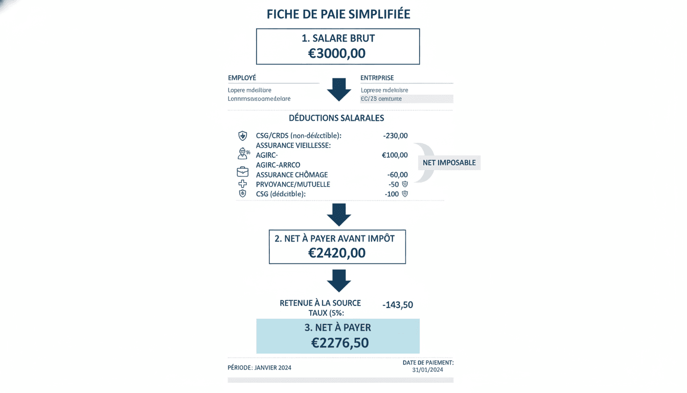 découvrez comment convertir facilement un salaire brut en net, avec des explications claires sur les déductions et les charges sociales.