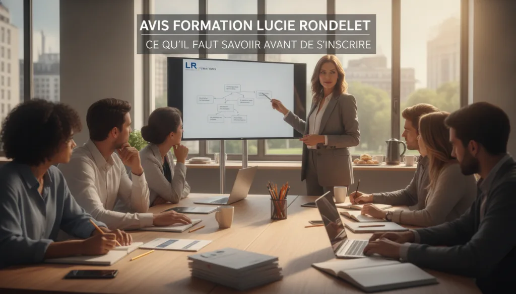 découvrez notre avis complet sur la formation de lucie rondelet : informations essentielles, points forts et conseils avant de vous inscrire.