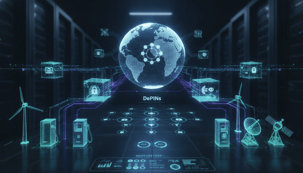 explorez depin crypto et son influence révolutionnaire sur la finance décentralisée, comprenant ses fonctionnalités, avantages et implications pour l'avenir des transactions numériques.