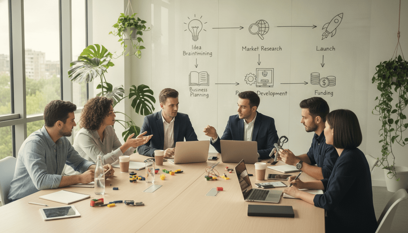 découvrez les étapes clés pour lancer une startup avec succès, de l'idée initiale à la croissance, en passant par le financement et la mise en marché.